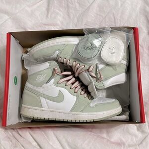 womens Jordan 1 Retro High OG Seafoam